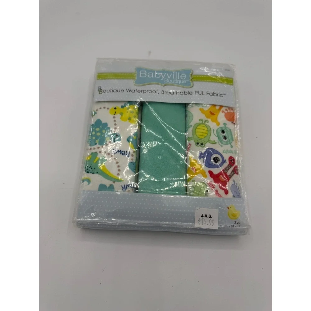 Babyville Boutique PUL Waterproof Fabric 3 Pack 21